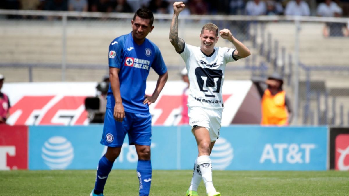 Iturbe sobre el gol del empate de Pumas a Azul: 'Sinceramente, tirar un centro'