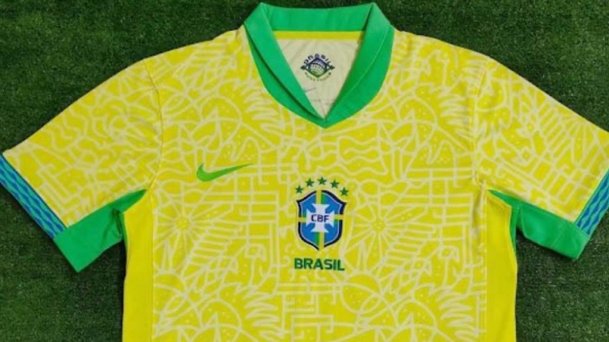 Filtran la posible camiseta de Brasil para la Copa América 2024