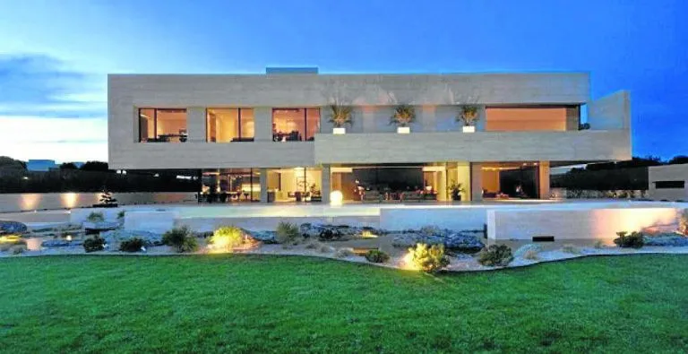 Así luce la casa de Cristiano Ronaldo