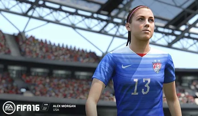 Alex Morgan aparece en el FIFA 16