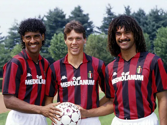 ESPECIAL Van Basten, Rijkaard y Gullit, en su llegada al Milan