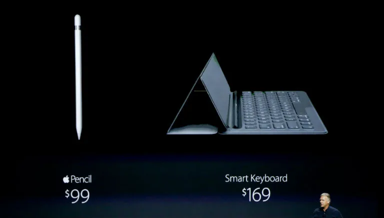 AP Así lucen los accesorios del iPad Pro