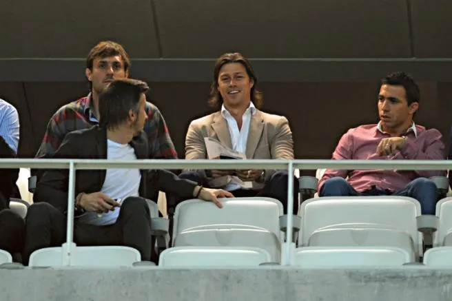 Matías Almeyda al interior del Omnilife