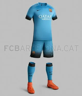 Uniforme de visitante del cuadro blaugrana