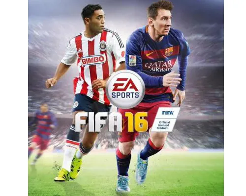 EA SPORTS Marco Fabián junto a Leo Messi