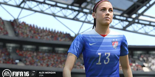 EA SPORTS Alex Morgan aparece en esta nueva edición