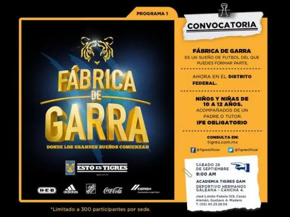 La convocatoria que lanzó Tigres