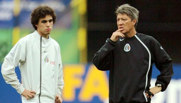 Enrique Esqueda en entrenamiento del Tri Sub 17
