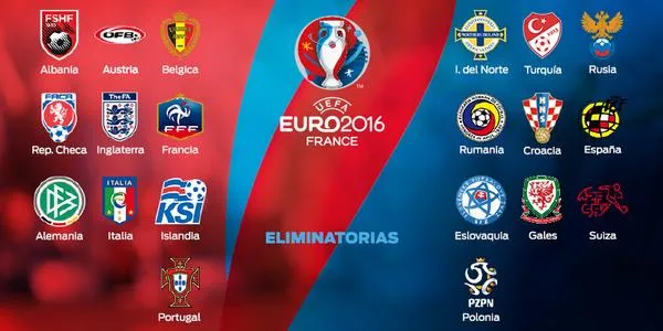 Estos son los 20 invitados directos a la Euro 2016