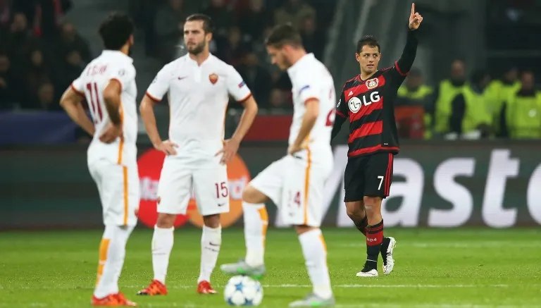 MEXSPORT CH7 festeja gol contra la Roma