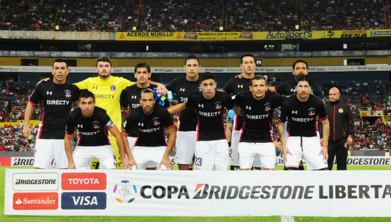 Futbolistas de Colo Colo en el Jalisco