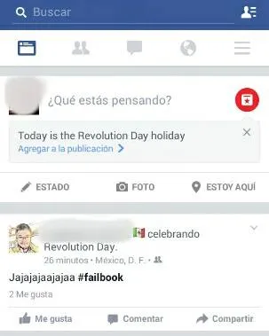 ESPECIAL Imagen donde se aprecia la confusión de Facebook