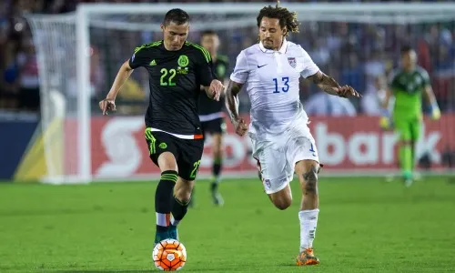 IMAGO7 Aguilar, en el encuentro contra EU