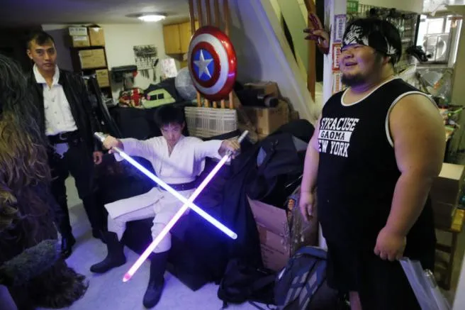 AP Así lucen las espadas de Star Wars