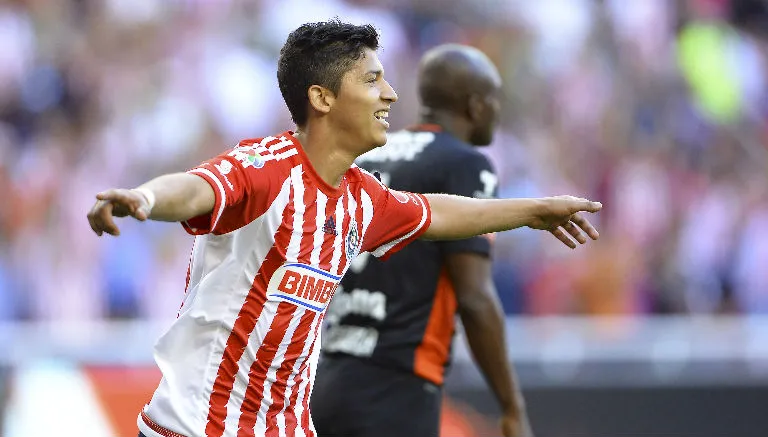 MEXSPORT Ángel Zaldívar festeja un gol