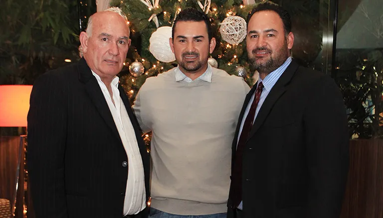 GINA SÁNCHEZ El Titán pasa las fiestas acompañado de su familia