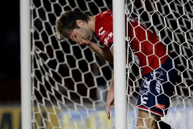 IMAGO7 Anibal, tras perderse una ocasión de gol