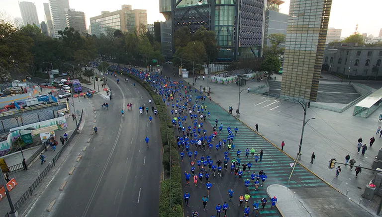 GERARDO ZAVALA Parte del recorrido durante la prueba