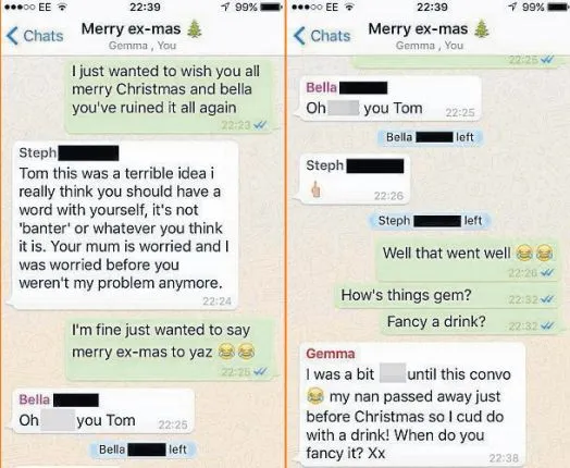 Gemma acepta salir con Tom