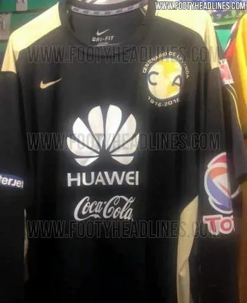 La playera que usará de visitante el América