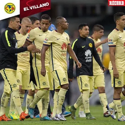 MEXSPORT Jugadores del América después del empate contra Puebla