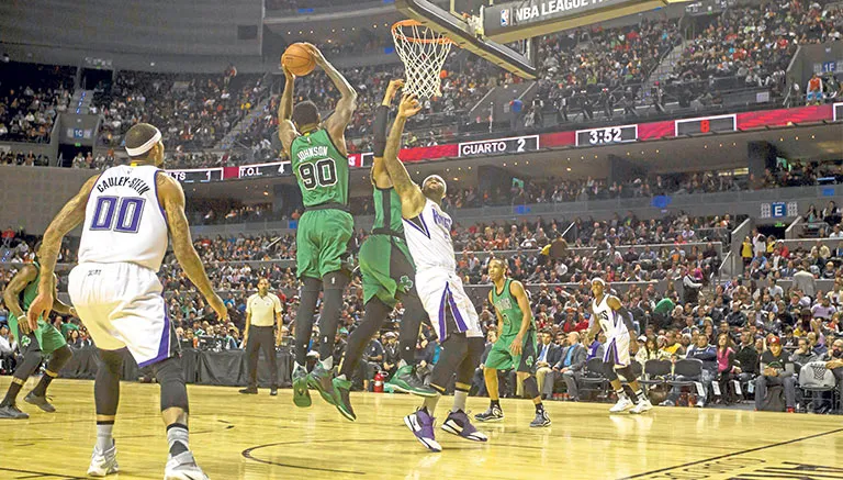 Juego de la NBA en la Arena Ciudad de México