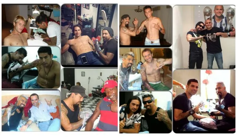 CESARITUAL Algunos de los futbolistas a los que ha 'rayado'