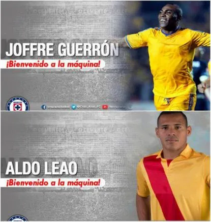 Así presentaron a Guerrón y Leao