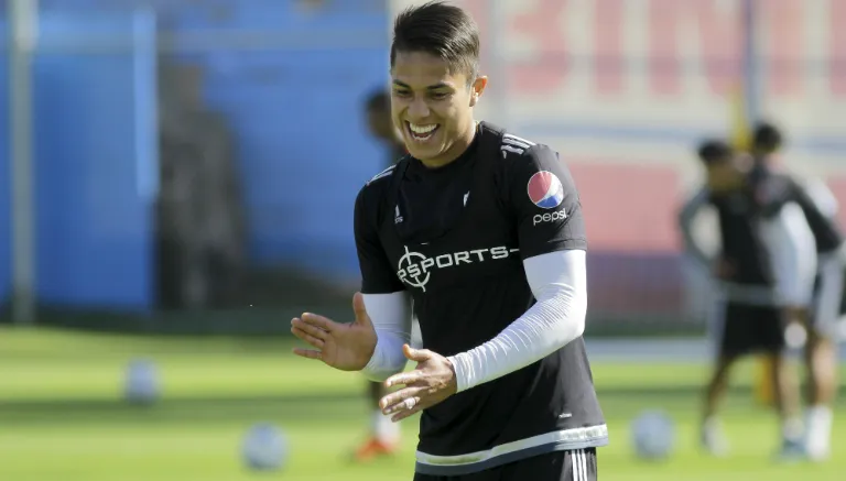 IMAGO7 El central del Rebaño ríe en entrenamiento