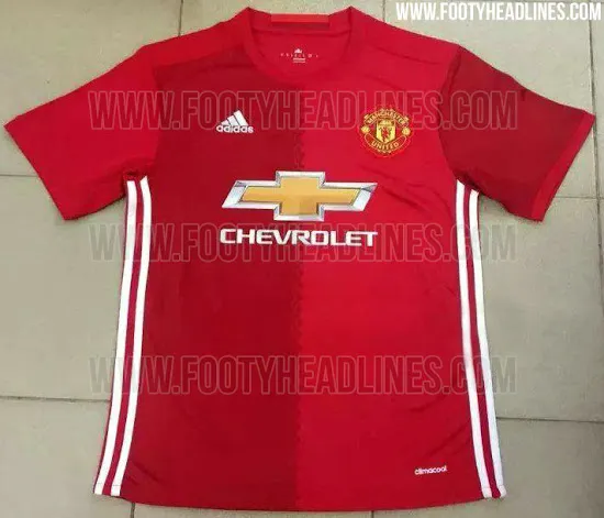 FOOTY HEADLINES Así se vería el nuevo jersey del Manchester United