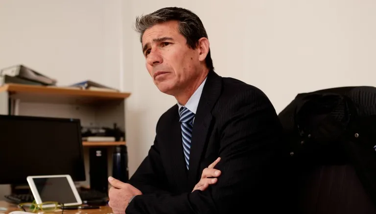 DANIEL GÁMEZ De la Torre durante la entrevista con RÉCORD