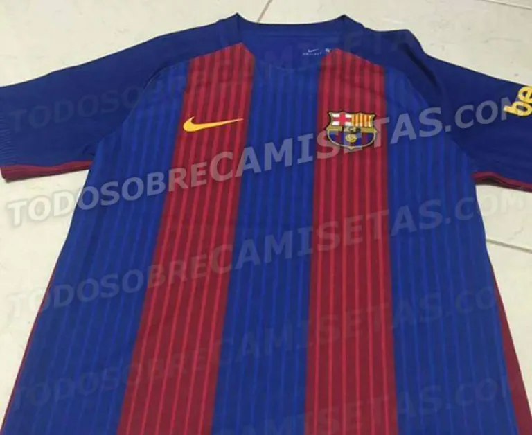 TODO SOBRE CAMISETAS Así luce la que sería la nueva equipación del Barcelona