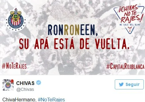 Chivas se burló de Pumas en Twitter