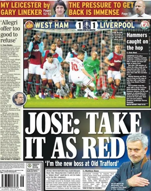 Portada Daily Express