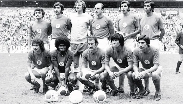 Jugadores de Toluca en los primeros años