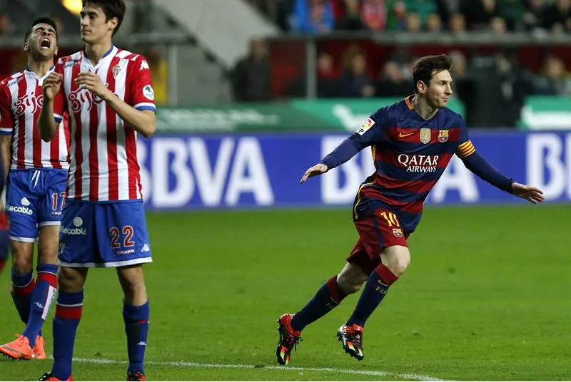 EFE Messi festeja el primer tanto del juego