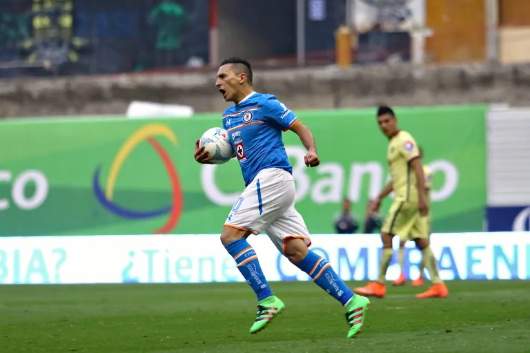 Chaco celebra su gol frente al América