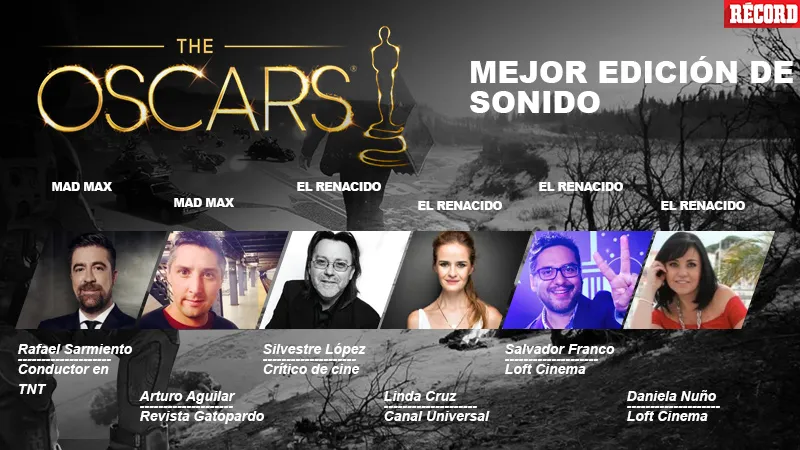 RÉCORD Mejor Edición de Sonido