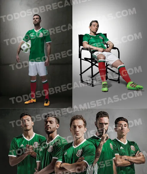 TODO SOBRE CAMISETAS Jugadores del Tri con la que será la nueva playera