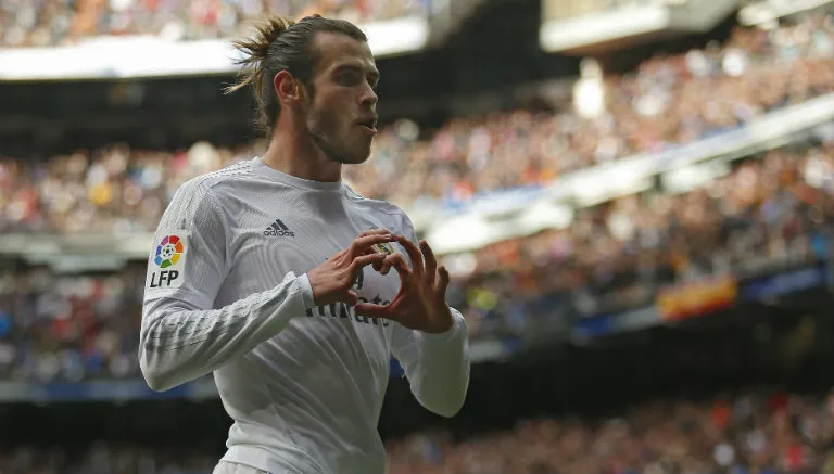 AP Gareth Bale festeja un gol contra Celta de Vigo