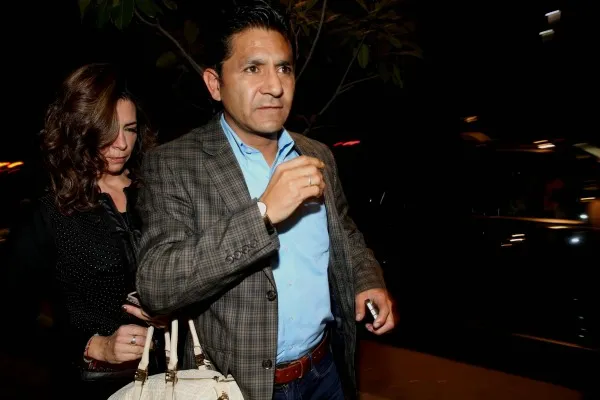 RÉCORD Isaac Terraza acudió a la cita con su pareja