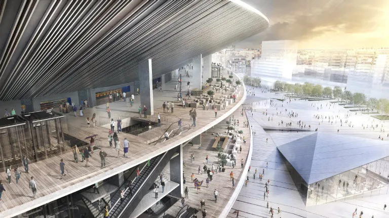 Así que luciría la fachada del Nuevo Camp Nou