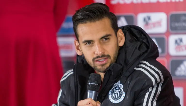 IMAGO7 El jugador de Chivas durante el día de medios