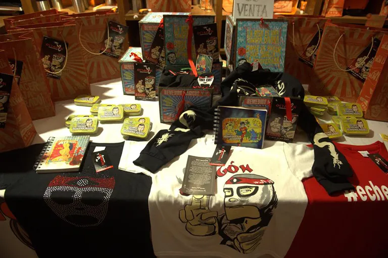 CÉSAR VICUÑA La línea de ropa se podrá conseguir a través de internet