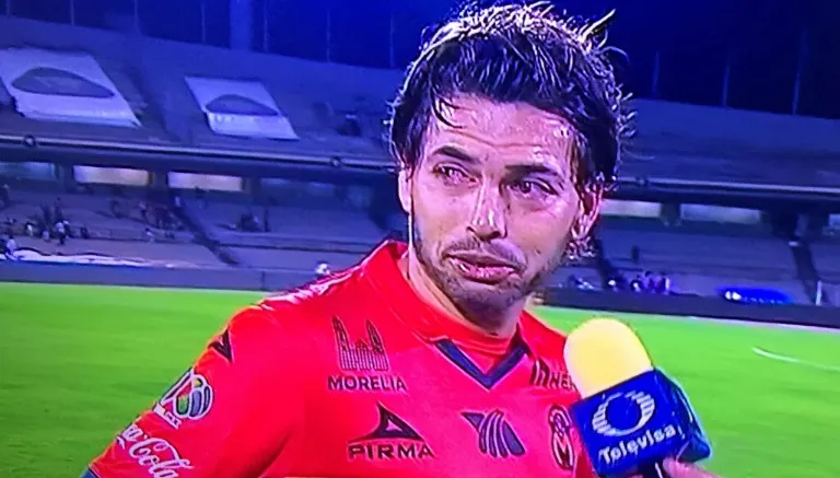 ESPECIAL Morales mientras fue entrevistado en televisión