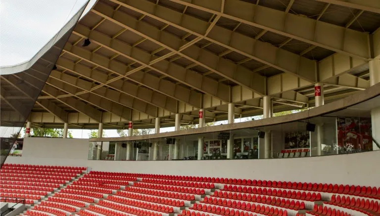 La zona del palcos también fue modificada