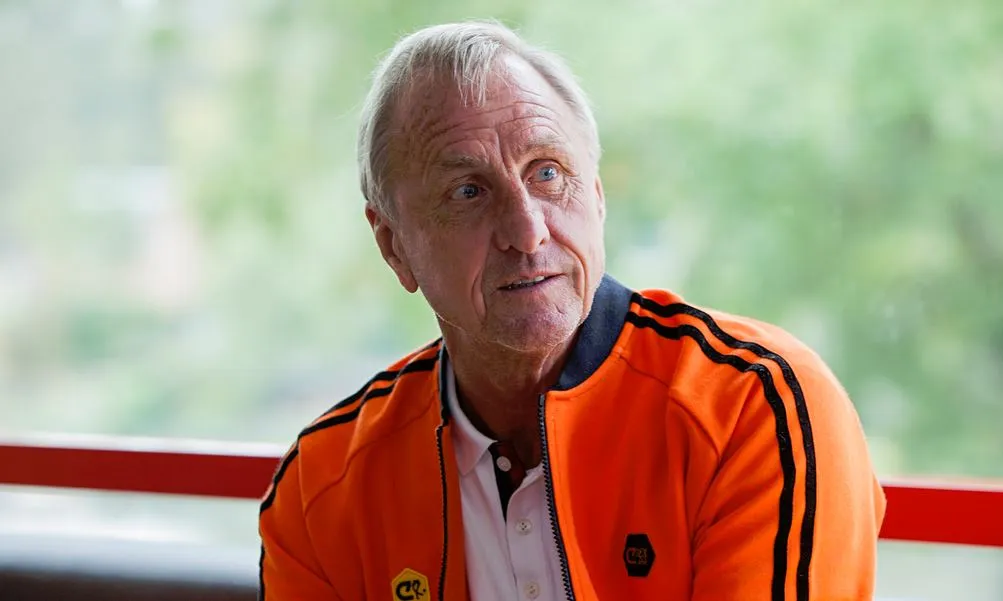 Cruyff, en una entrevista