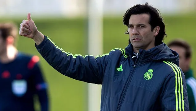 ESPECIAL El Indiecito en una práctica con los juveniles del Madrid