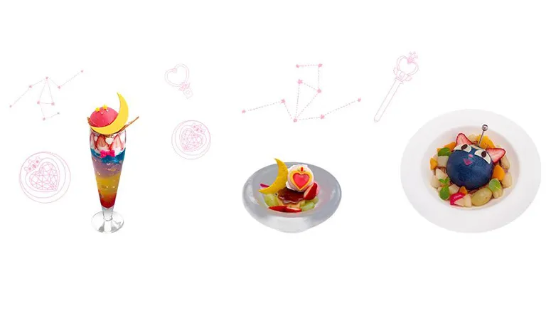 CHIBIUSA CAFE Chibiusa también creó postres de Sailor Moon