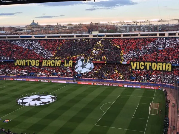 ESPECIAL Otra perspectiva de la imagen formada en las tribunas